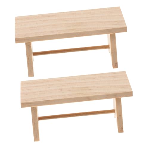 BESPORTBLE 2 Stück Miniatur Holz Teetisch Modell Exquisites Puppenhaus Möbelset für Kreative Dekoration für Wohnzimmer und Mini Häuser Detailgetreu und Sicher der Anwendung BESPORTBLE 2 Stück Miniatur Holz Teetisch Modell Exquisites Puppenhaus Möbelset für Kreative Dekoration für Wohnzimmer und Mini Häuser Detailgetreu und Sicher der Anwendung von BESPORTBLE