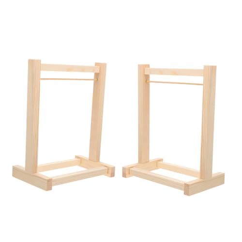 BESPORTBLE 2 Stück Miniatur Kleiderständer für Puppenhaus Robuste Konstruktion Platzsparend Einfach zu Montieren für Puppenkleidung und Zubehör BESPORTBLE 2 Stück Miniatur Kleiderständer für Puppenhaus Robuste Konstruktion Platzsparend Einfach zu Montieren für Puppenkleidung und Zubehör von BESPORTBLE