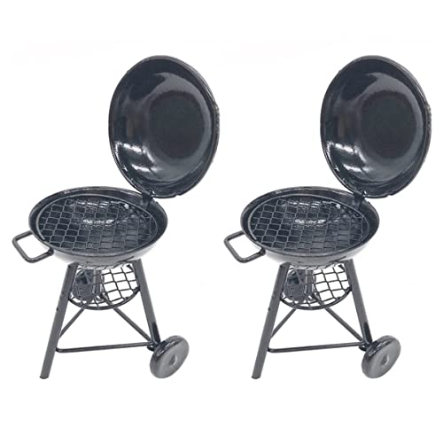 BESPORTBLE 2 Stück Miniatur Puppenhaus Grill Rundofen für Outdoor Szenen für Kreatives Spiel und Puppenhaus Dekoration BESPORTBLE 2 Stück Miniatur Puppenhaus Grill Rundofen für Outdoor Szenen für Kreatives Spiel und Puppenhaus Dekoration von BESPORTBLE