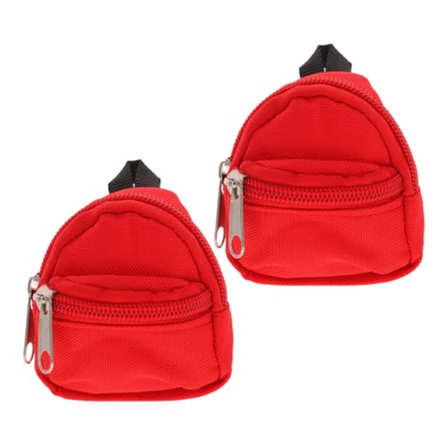 BESPORTBLE 2 Stück Miniatur Puppenrucksack Niedlicher Roter Schulranzen für Puppen für Rollenspiele Reisen und Puppenhaus Zubehör Leicht und Tragbar Schützt Puppen vor Schmutz und BESPORTBLE 2 Stück Miniatur Puppenrucksack Niedlicher Roter Schulranzen für Puppen für Rollenspiele Reisen und Puppenhaus Zubehör Leicht und Tragbar Schützt Puppen vor Schmutz und von BESPORTBLE
