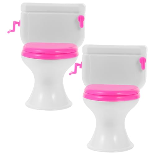 BESPORTBLE 2 Stück Miniatur Toilette Lustige Puppenhaus Toilette für Kreatives Lernspielzeug Vorstellungskraft und Koordination Farben Zufällig Zufällige Farbe BESPORTBLE 2 Stück Miniatur Toilette Lustige Puppenhaus Toilette für Kreatives Lernspielzeug Vorstellungskraft und Koordination Farben Zufällig Zufällige Farbe von BESPORTBLE