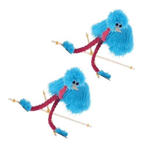 BESPORTBLE 2 Stück Ostrich Marionette Puppen Holz-plüsch Tierfigur mit Fäden Leicht Tragbar Weiche Textur Langlebig Realistische Vogel Marionetten für Puppentheater Kreatives BESPORTBLE 2 Stück Ostrich Marionette Puppen Holz-plüsch Tierfigur mit Fäden Leicht Tragbar Weiche Textur Langlebig Realistische Vogel Marionetten für Puppentheater Kreatives von BESPORTBLE