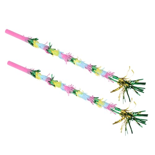BESPORTBLE 2 Stück Pinata für Kindergeburtstag Bunte Piñata Sticks für Festlichkeiten Einfach zu Handhabendes Partyzubehör für Unvergesslichen Spaß BESPORTBLE 2 Stück Pinata für Kindergeburtstag Bunte Piñata Sticks für Festlichkeiten Einfach zu Handhabendes Partyzubehör für Unvergesslichen Spaß von BESPORTBLE