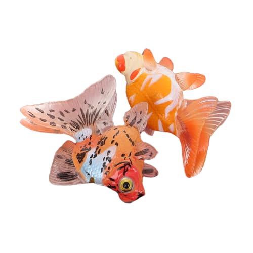 BESPORTBLE 2 Stück Plastik Goldfisch für Realistische Meereslebewesen Modelle für Aquarien und Miniatur Goldfisch Figuren zur Aquarium Dekoration BESPORTBLE 2 Stück Plastik Goldfisch für Realistische Meereslebewesen Modelle für Aquarien und Miniatur Goldfisch Figuren zur Aquarium Dekoration von BESPORTBLE