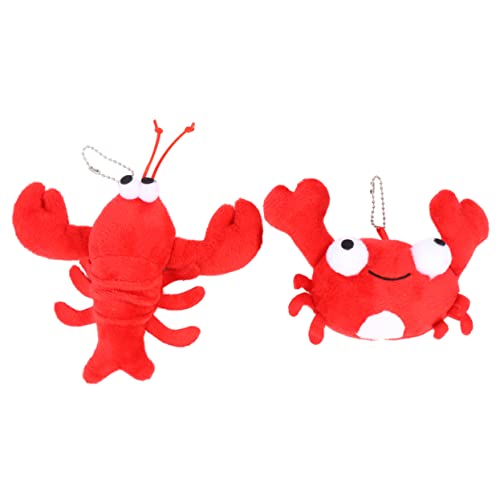 BESPORTBLE 2 Stück Plüsch Anhänger Fluffy und Hummer Schlüsselanhänger Süße Deko für Taschen Schlüssel und Handys BESPORTBLE 2 Stück Plüsch Anhänger Fluffy und Hummer Schlüsselanhänger Süße Deko für Taschen Schlüssel und Handys von BESPORTBLE