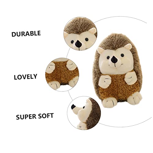 BESPORTBLE 2 Stück Plüsch Igel Kuscheltier Weiches Stofftier Geschenkidee für Mädchen Festival Sammler von BESPORTBLE