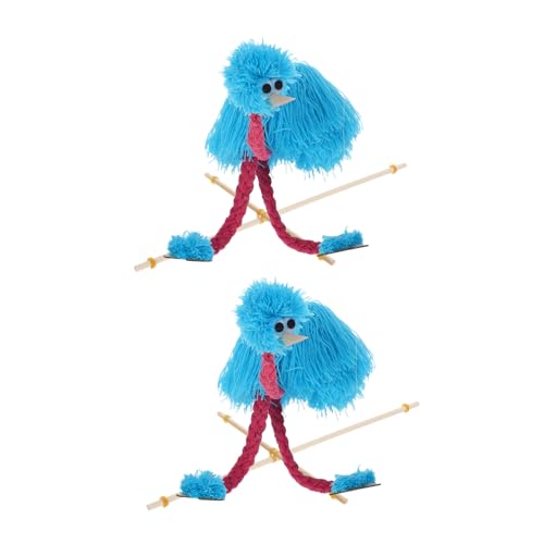 BESPORTBLE 2 Stück Plüschpuppe Tierpuppen für Marionettenpuppen für Puppenspiel-Requisite Plüsch Marionetten Tierdesign-Marionette Marionettenspielzeug Kiefernholz Himmelblau BESPORTBLE 2 Stück Plüschpuppe Tierpuppen für Marionettenpuppen für Puppenspiel-Requisite Plüsch Marionetten Tierdesign-Marionette Marionettenspielzeug Kiefernholz Himmelblau von BESPORTBLE
