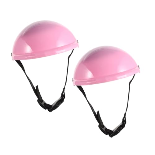 BESPORTBLE 2 Stück Puppen Schutzhelme Hard Hats aus Kunststoff für Puppen Sicherheitshelme für Kreative Spielwelten Zubehör für Puppenliebhaber von BESPORTBLE