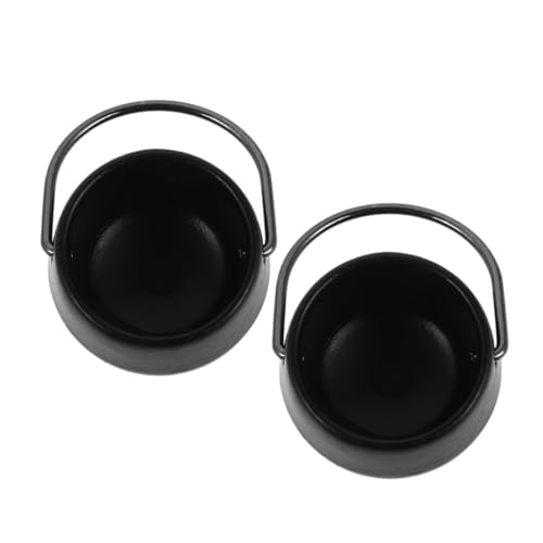 BESPORTBLE 2 Stück Puppenhaus Zubehör für Halloween Dekoration Mini Outdoor Feuerstelle Szenen Vielseitiger Miniatur Topf BESPORTBLE 2 Stück Puppenhaus Zubehör für Halloween Dekoration Mini Outdoor Feuerstelle Szenen Vielseitiger Miniatur Topf von BESPORTBLE