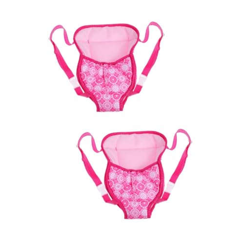 BESPORTBLE 2 Stück Puppentrage für Puppen Verstellbare Schnallen Atmungsaktive Faltbare Puppentrage in Geeignet für Mädchen zum Sicheren und Bequemen Tragen von Puppen Puppenzubehör ohne BESPORTBLE 2 Stück Puppentrage für Puppen Verstellbare Schnallen Atmungsaktive Faltbare Puppentrage in Geeignet für Mädchen zum Sicheren und Bequemen Tragen von Puppen Puppenzubehör ohne von BESPORTBLE