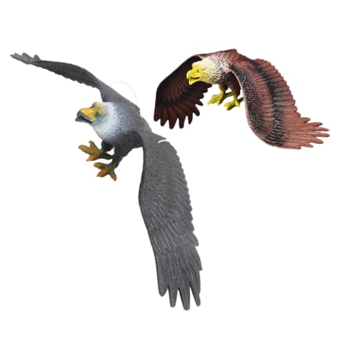 BESPORTBLE 2 Stück Realistische Adler Modell Spielzeuge Simulationsvogel Figuren für Balancierender Vogel Deko für Sammler für Schwarz und Braun BESPORTBLE 2 Stück Realistische Adler Modell Spielzeuge Simulationsvogel Figuren für Balancierender Vogel Deko für Sammler für Schwarz und Braun von BESPORTBLE