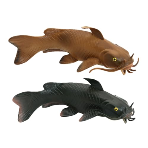 BESPORTBLE 2 Stück Realistische Fischfiguren aus Kunststoff Simulation Fisch Modelle für Dekoration und Lernspielzeug für Fotografie und Kreative Anwendungen BESPORTBLE 2 Stück Realistische Fischfiguren aus Kunststoff Simulation Fisch Modelle für Dekoration und Lernspielzeug für Fotografie und Kreative Anwendungen von BESPORTBLE