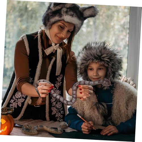 BESPORTBLE 2 Stück Realistische Schlangenfiguren aus Tpr Silikon Lebensecht und Hautfreundlich als Halloween Party Deko Outdoor und Realistische Requisiten für Streiche und Rollenspiele von BESPORTBLE