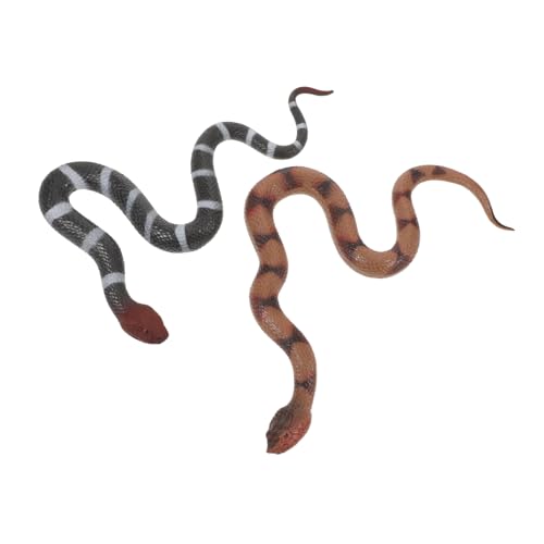 BESPORTBLE 2 Stück Realistische TPR Schlangenmodelle Langlebig Dekorative und Klapperschlange für Halloween Streiche und Pädagogisches Lernen BESPORTBLE 2 Stück Realistische TPR Schlangenmodelle Langlebig Dekorative und Klapperschlange für Halloween Streiche und Pädagogisches Lernen von BESPORTBLE