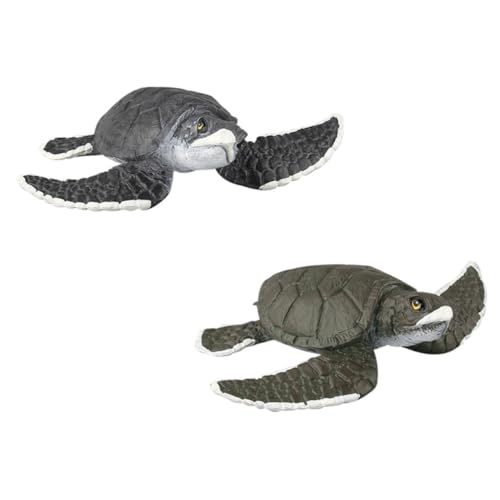 BESPORTBLE 2 Stück Realistische Teiliges Schildkröten Modell aus Kunststoff Detailgetreue Meeresbewohner Figuren für Leichtes Robustes und Dekorative Meeres Dekoration Lernspielzeug für BESPORTBLE 2 Stück Realistische Teiliges Schildkröten Modell aus Kunststoff Detailgetreue Meeresbewohner Figuren für Leichtes Robustes und Dekorative Meeres Dekoration Lernspielzeug für von BESPORTBLE
