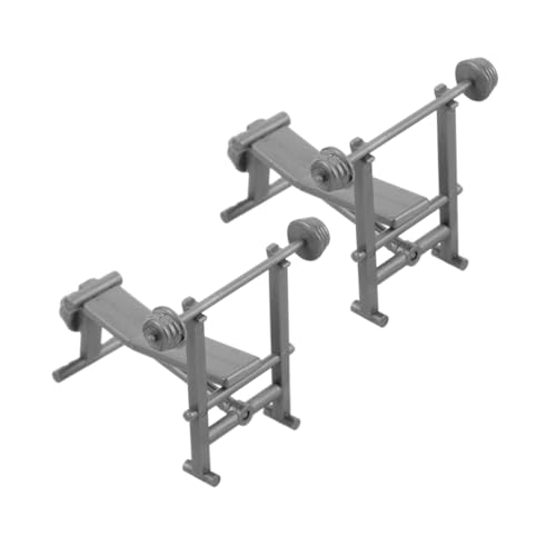BESPORTBLE 2 Stück Realistisches Dollhouse Gym mit Hantel und Gewichtsbank für Kreative Miniaturprojekte Dekoration für Puppenhäuser und Mikro Landschaften BESPORTBLE 2 Stück Realistisches Dollhouse Gym mit Hantel und Gewichtsbank für Kreative Miniaturprojekte Dekoration für Puppenhäuser und Mikro Landschaften von BESPORTBLE