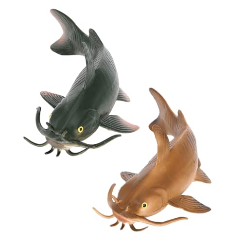 BESPORTBLE 2 Stück Realistisches Fischfigurines Kunststoff Fischmodell für Deko Detailgetreue Vielseitige Tierfiguren zur Fisch Erkennung Aquarium Deko BESPORTBLE 2 Stück Realistisches Fischfigurines Kunststoff Fischmodell für Deko Detailgetreue Vielseitige Tierfiguren zur Fisch Erkennung Aquarium Deko von BESPORTBLE