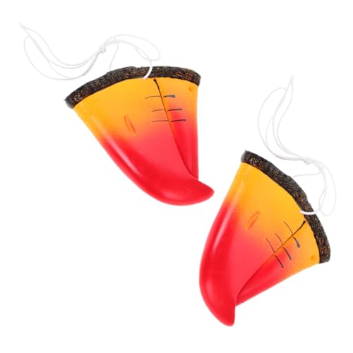 BESPORTBLE 2 Stück Realistisches Papageienschnabel Kostüm Leichte Wiederverwendbare Tiernasendekoration für Erwachsene Einfach Anzubringen für Party Cosplay Halloween und Bühnenauftritte BESPORTBLE 2 Stück Realistisches Papageienschnabel Kostüm Leichte Wiederverwendbare Tiernasendekoration für Erwachsene Einfach Anzubringen für Party Cosplay Halloween und Bühnenauftritte von BESPORTBLE