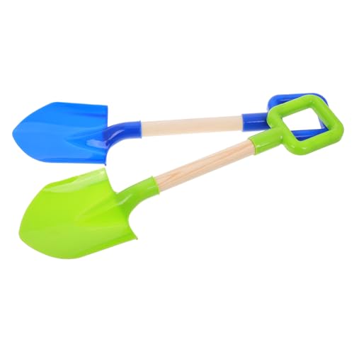 BESPORTBLE 2 Stück Sandspielzeug Schaufel mit Ergonomischem Holzgriff für Strand und Garten Robuste Sandschaufel Blau und Grün Fördert Kreativität und Motorische Fähigkeiten BESPORTBLE 2 Stück Sandspielzeug Schaufel mit Ergonomischem Holzgriff für Strand und Garten Robuste Sandschaufel Blau und Grün Fördert Kreativität und Motorische Fähigkeiten von BESPORTBLE