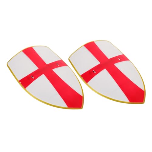 BESPORTBLE 2 Stück Schild für Kinderschildspielzeug Ritterschild Krieger Schlüssel Cosplay Kostüm Spielschild für Jungen Spielzeugschild für Jungen 10-12 Schild Plastik Weiß BESPORTBLE 2 Stück Schild für Kinderschildspielzeug Ritterschild Krieger Schlüssel Cosplay Kostüm Spielschild für Jungen Spielzeugschild für Jungen 10-12 Schild Plastik Weiß von BESPORTBLE