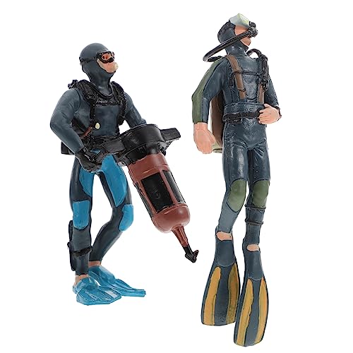 BESPORTBLE 2 Stück Simulierte Taucherfiguren Niedliche Unterwasser Puppen Action Figuren für Kreative Dekoration BESPORTBLE 2 Stück Simulierte Taucherfiguren Niedliche Unterwasser Puppen Action Figuren für Kreative Dekoration von BESPORTBLE