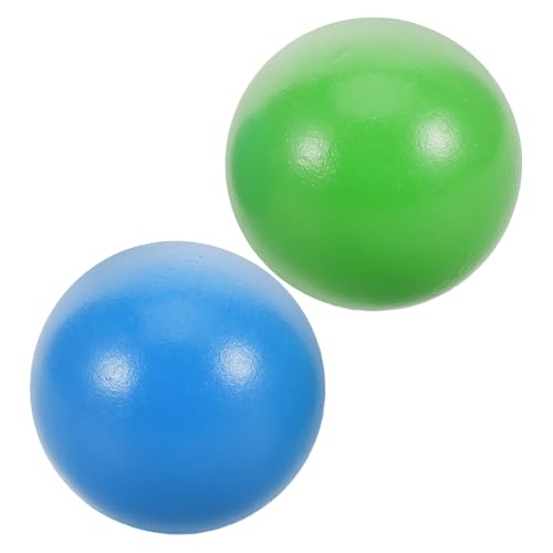 BESPORTBLE 2 Stück Teiliges Croquet Holzkugel für Gartenspiele Handpoliert Langlebig und Sicher Geeignet für Erwachsene Outdoor Spiel für Garten Familienaktivitäten und Freizeitspaß von BESPORTBLE