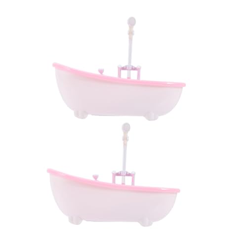 BESPORTBLE 2 Stück Teiliges Elektrisches Puppenbad mit Duschsprayer Interaktives Badeset für Kleinkinder Rosa Badewanne für Puppen Einfach zu Bedienen und Leicht zu Reinigen BESPORTBLE 2 Stück Teiliges Elektrisches Puppenbad mit Duschsprayer Interaktives Badeset für Kleinkinder Rosa Badewanne für Puppen Einfach zu Bedienen und Leicht zu Reinigen von BESPORTBLE