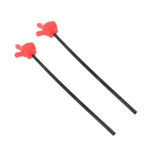 BESPORTBLE 2 Stück Teiliges Fingerzeiger für Lehrer Handpointer mit Farbigen Griffen als Zeigestock Party und Unterrichtszubehör Vielseitig für Präsentationen und Lustige Spiele von BESPORTBLE