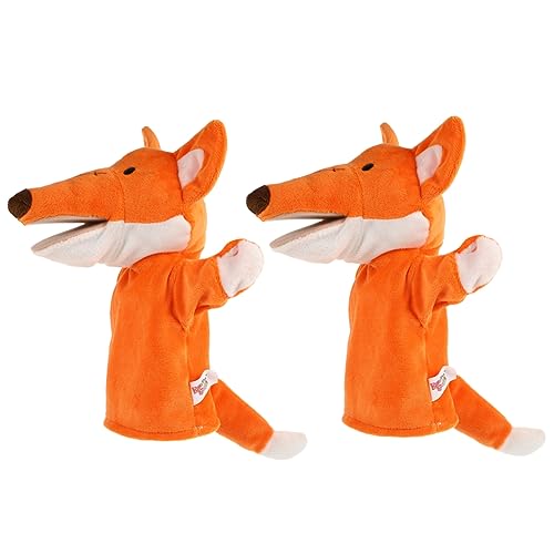 BESPORTBLE 2 Stück Teiliges Fuchs Handpuppen aus Plüsch Kindgerechte Tier Handpuppen Kreativität und Sprachentwicklung Weiche Puppen für Interaktives Geschichtenerzählen und Rollenspiele BESPORTBLE 2 Stück Teiliges Fuchs Handpuppen aus Plüsch Kindgerechte Tier Handpuppen Kreativität und Sprachentwicklung Weiche Puppen für Interaktives Geschichtenerzählen und Rollenspiele von BESPORTBLE