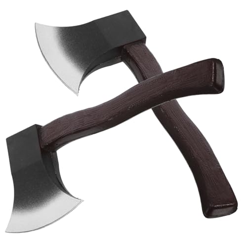 BESPORTBLE 2 Stück Teiliges Halloween Fake Toy Realistische Äxte als Performance Prop für Cosplay und Party Sicher und Langlebig für Kreative Fotos und Halloween Dekoration BESPORTBLE 2 Stück Teiliges Halloween Fake Toy Realistische Äxte als Performance Prop für Cosplay und Party Sicher und Langlebig für Kreative Fotos und Halloween Dekoration von BESPORTBLE