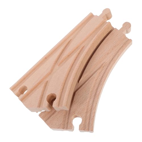 BESPORTBLE 2 Stück Teiliges Holzschienen Erweiterungsset für Spielzeugzüge Weichen und Gleise Kompatibel mit Großen Marken Kreatives und Interaktives für Kleinkinder BESPORTBLE 2 Stück Teiliges Holzschienen Erweiterungsset für Spielzeugzüge Weichen und Gleise Kompatibel mit Großen Marken Kreatives und Interaktives für Kleinkinder von BESPORTBLE