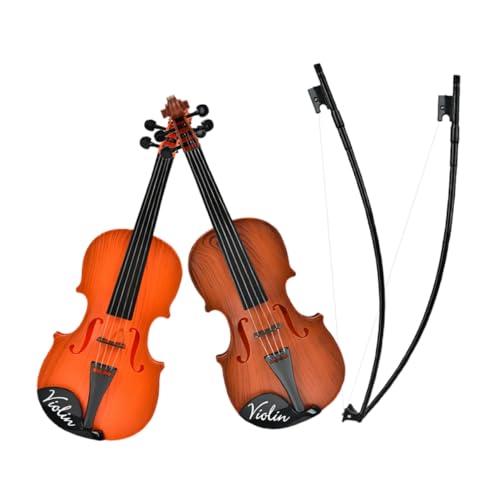 BESPORTBLE 2 Stück Teiliges Kindergeigenset aus Kunststoff mit Bogen Realistisches Miniatur Geigenmodell für Anfänger Spielbares Musikinstrument zur Frühkindlichen Musikpädagogik Interaktives BESPORTBLE 2 Stück Teiliges Kindergeigenset aus Kunststoff mit Bogen Realistisches Miniatur Geigenmodell für Anfänger Spielbares Musikinstrument zur Frühkindlichen Musikpädagogik Interaktives von BESPORTBLE