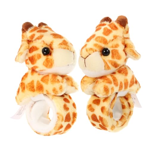 BESPORTBLE 2 Stück Teiliges Klatscharmband Giraffe Plüsch Tier Snap Wristband Armband Partygeschenk Langlebig und Kreatives Design für Geburtstage Halloween Weihnachten BESPORTBLE 2 Stück Teiliges Klatscharmband Giraffe Plüsch Tier Snap Wristband Armband Partygeschenk Langlebig und Kreatives Design für Geburtstage Halloween Weihnachten von BESPORTBLE