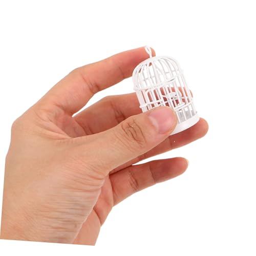 BESPORTBLE 2 Stück Teiliges Miniatur Vogelkäfig aus Metall für Puppenhaus Halboffen mit Haken zum Aufhängen Detailreiches Landschafts Zubehör für Fee Garten und Tischdeko BESPORTBLE 2 Stück Teiliges Miniatur Vogelkäfig aus Metall für Puppenhaus Halboffen mit Haken zum Aufhängen Detailreiches Landschafts Zubehör für Fee Garten und Tischdeko von BESPORTBLE