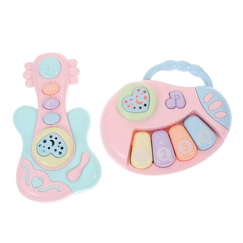 BESPORTBLE 2 Stück Teiliges Musikspielzeug mit Licht Sicherer Greifling aus Schadstofffreiem Material Singendes und Leuchtendes Montessori für Kleinkinder zur Zufällige Farbe Zufällige Farbe BESPORTBLE 2 Stück Teiliges Musikspielzeug mit Licht Sicherer Greifling aus Schadstofffreiem Material Singendes und Leuchtendes Montessori für Kleinkinder zur Zufällige Farbe Zufällige Farbe von BESPORTBLE