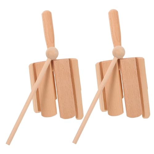 BESPORTBLE 2 Stück Teiliges Orff Holz Musikinstrument mit Montessori Rhythmusspielzeug für Kleinkinder Natürliche Holzpercussion für Frühe Musikalische Bildung und Familien oder Gruppenlernen BESPORTBLE 2 Stück Teiliges Orff Holz Musikinstrument mit Montessori Rhythmusspielzeug für Kleinkinder Natürliche Holzpercussion für Frühe Musikalische Bildung und Familien oder Gruppenlernen von BESPORTBLE