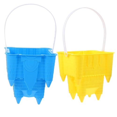BESPORTBLE 2 Stück Teiliges Outdoor Schneemodell Großer Robuster Abs Bunte Tragbare Sand und Schneespielzeuge für Glatte Oberfläche Umweltfreundlich Fördert Kreativität und Zufällige Farbe von BESPORTBLE