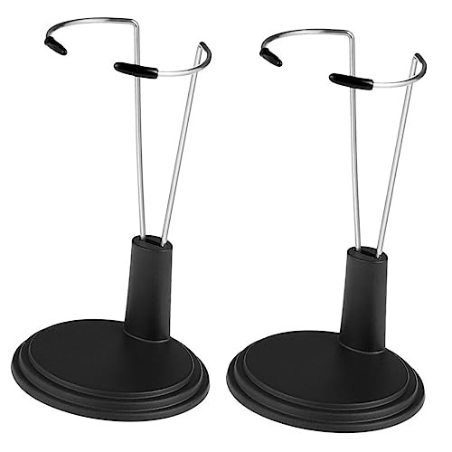 BESPORTBLE 2 Stück Teiliges Puppenständer PVC und Edelstahl Verstellbare Höhe Stabiler Puppenhalter für Indoor Dekoration und Einfache Aufbewahrung Geeignet für Puppen Praktisches Display von BESPORTBLE