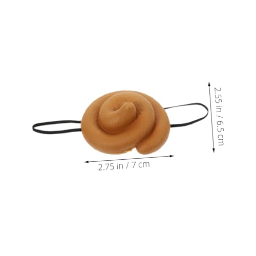 BESPORTBLE 2 Stück Teiliges Realistische Fake Poop Hüte aus Leichtem Material Lustige Party Halloween Kostüm Accessoires für Erwachsene und Bequem und Wiederverwendbar für Pranks und BESPORTBLE 2 Stück Teiliges Realistische Fake Poop Hüte aus Leichtem Material Lustige Party Halloween Kostüm Accessoires für Erwachsene und Bequem und Wiederverwendbar für Pranks und von BESPORTBLE