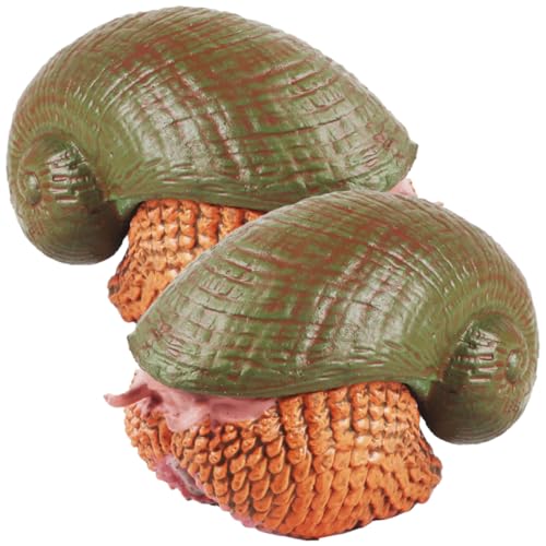 BESPORTBLE 2 Stück Teiliges Schnecken Figuren Hochwertigem Kunststoff Realistische Meerestiere Deko Pädagogisches Tiermodell für Fördert Vorstellungskraft und Kognitive Fähigkeiten BESPORTBLE 2 Stück Teiliges Schnecken Figuren Hochwertigem Kunststoff Realistische Meerestiere Deko Pädagogisches Tiermodell für Fördert Vorstellungskraft und Kognitive Fähigkeiten von BESPORTBLE