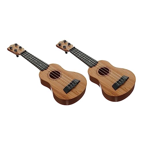 BESPORTBLE 2 Stück Teiliges Ukulele für Strapazierfähige Realistische Simulations Gitarren Pädagogisches Musikinstrument Kreatives Geburtstagsgeschenk Holznachbildung BESPORTBLE 2 Stück Teiliges Ukulele für Strapazierfähige Realistische Simulations Gitarren Pädagogisches Musikinstrument Kreatives Geburtstagsgeschenk Holznachbildung von BESPORTBLE