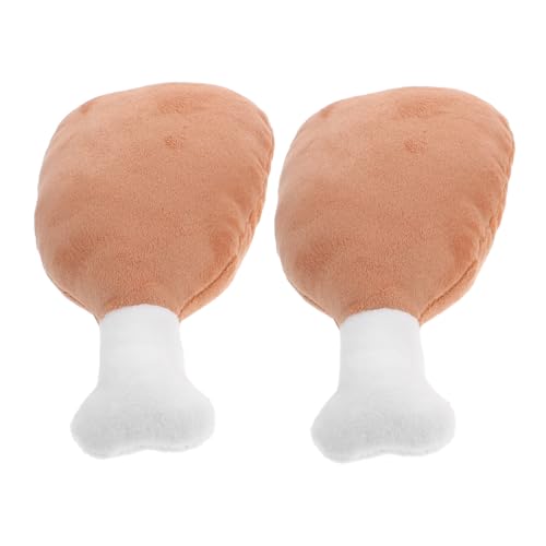 BESPORTBLE 2 Stück Teiliges Weiches Hähnchenkeulen Kissen Plüschspielzeug Kreatives Throw Pillow Hautfreundlich Gemütlich für Kinderzimmer und Wohnzimmer BESPORTBLE 2 Stück Teiliges Weiches Hähnchenkeulen Kissen Plüschspielzeug Kreatives Throw Pillow Hautfreundlich Gemütlich für Kinderzimmer und Wohnzimmer von BESPORTBLE