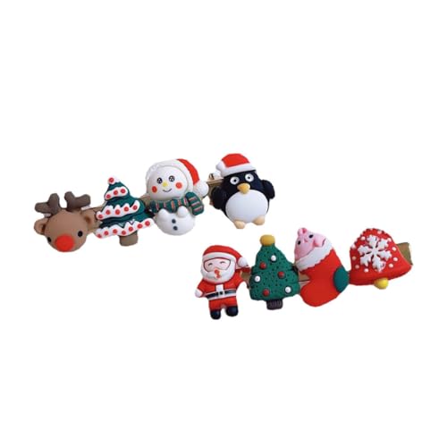 BESPORTBLE 2 Stück Teiliges Weihnachts Haarschmuck Santa Claus Haarclip und Rentier Haarklammer aus Leichtem Resin Niedlich Robust Festliche Party und Alltags Accessoires für Mädchen BESPORTBLE 2 Stück Teiliges Weihnachts Haarschmuck Santa Claus Haarclip und Rentier Haarklammer aus Leichtem Resin Niedlich Robust Festliche Party und Alltags Accessoires für Mädchen von BESPORTBLE
