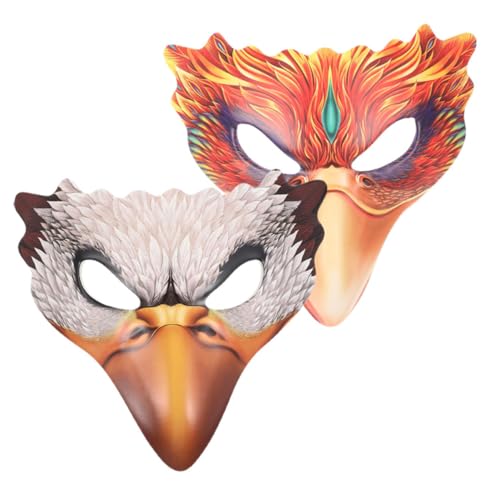 BESPORTBLE 2 Stück Tierische Maskenparty Kostüm Halloween -kostüm Halloween- Erwachsene Gruseliges Halloween Beängstigende Tiere Dekorative Vogelmaske Pu- BESPORTBLE 2 Stück Tierische Maskenparty Kostüm Halloween -kostüm Halloween- Erwachsene Gruseliges Halloween Beängstigende Tiere Dekorative Vogelmaske Pu- von BESPORTBLE