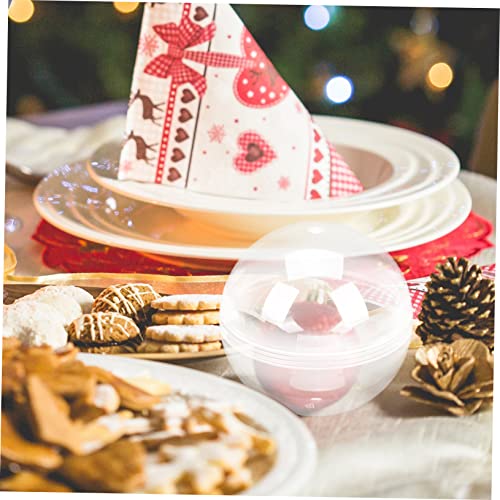 BESPORTBLE 2 Stück Transparente Befüllbare Eier aus Kunststoff Große Dekorative Ei Ornamente Wiederverwendbare Mini Geschenkboxen für Osterdeko Party und Süßigkeitenverpackung BESPORTBLE 2 Stück Transparente Befüllbare Eier aus Kunststoff Große Dekorative Ei Ornamente Wiederverwendbare Mini Geschenkboxen für Osterdeko Party und Süßigkeitenverpackung von BESPORTBLE