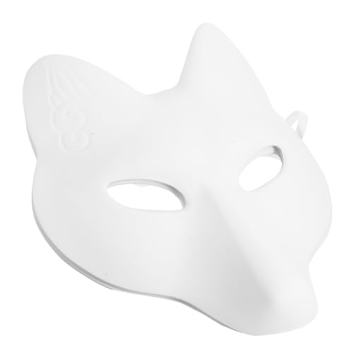 BESPORTBLE 2 Stück Unbemalte Fuchsmaske für Halloween DIY Tiermasken für Kostümpartys Maskerade Cosplay und Kreative Aktivitäten BESPORTBLE 2 Stück Unbemalte Fuchsmaske für Halloween DIY Tiermasken für Kostümpartys Maskerade Cosplay und Kreative Aktivitäten von BESPORTBLE