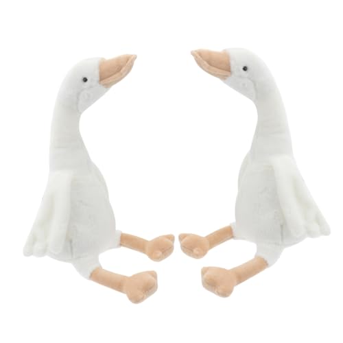 BESPORTBLE 2 Stück Weiches Teiliges Plüsch Stofftier Dekorative Kuscheltier Puppe mit Liebevollem Design Plüschiges Schmusetier für Mädchen und Wohnaccessoire von BESPORTBLE