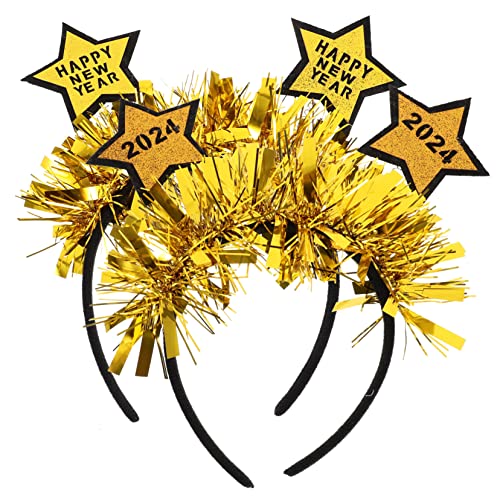 BESPORTBLE 2 Stück Year Party Haarreif Glitzer Stern Stirnband für Erwachsene Leichtes Komfortables Accessoire für Silvester Karneval Cosplay BESPORTBLE 2 Stück Year Party Haarreif Glitzer Stern Stirnband für Erwachsene Leichtes Komfortables Accessoire für Silvester Karneval Cosplay von BESPORTBLE