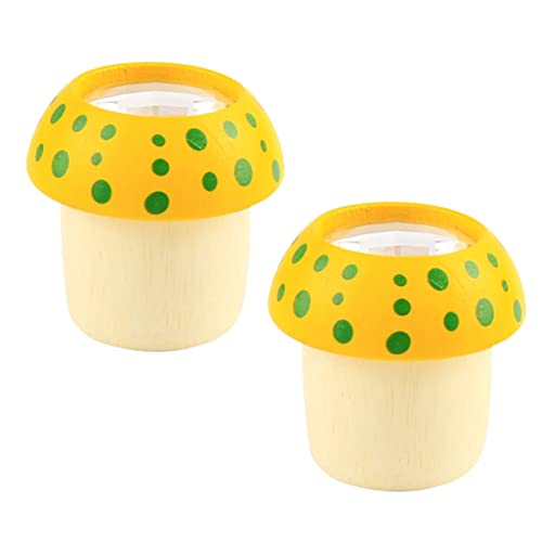 BESPORTBLE 2 Stücke Kaleidoskope Holzspielzeug Pilzform Glatt Poliertes Lernspielzeug Gelb Fördert Kreativität und Vorstellungskraft Interaktives für Freunde Zufällige Farbe BESPORTBLE 2 Stücke Kaleidoskope Holzspielzeug Pilzform Glatt Poliertes Lernspielzeug Gelb Fördert Kreativität und Vorstellungskraft Interaktives für Freunde Zufällige Farbe von BESPORTBLE