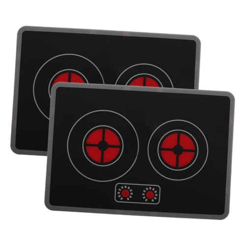BESPORTBLE 2 Teiliger Induktionsherd Küchen Rollenspielzubehör – Lichter Und Geräusche – Kochspielset Zubehör Für Kleinkinder Ohne Batterie von BESPORTBLE